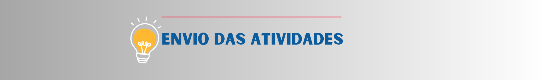 ENVIO DAS ATIVIDADES DA DISCIPLINA CRIATIVIDADE